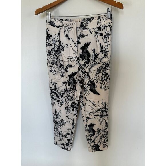 Bird Print Jacket and Cigarette Pants. - Picture 8 of 12